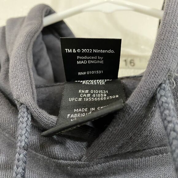 COPY - Nintendo Super Mario Graphic Logo Hoodie Produced By Mad Engine Mens Siz… - Picture 3 of 7